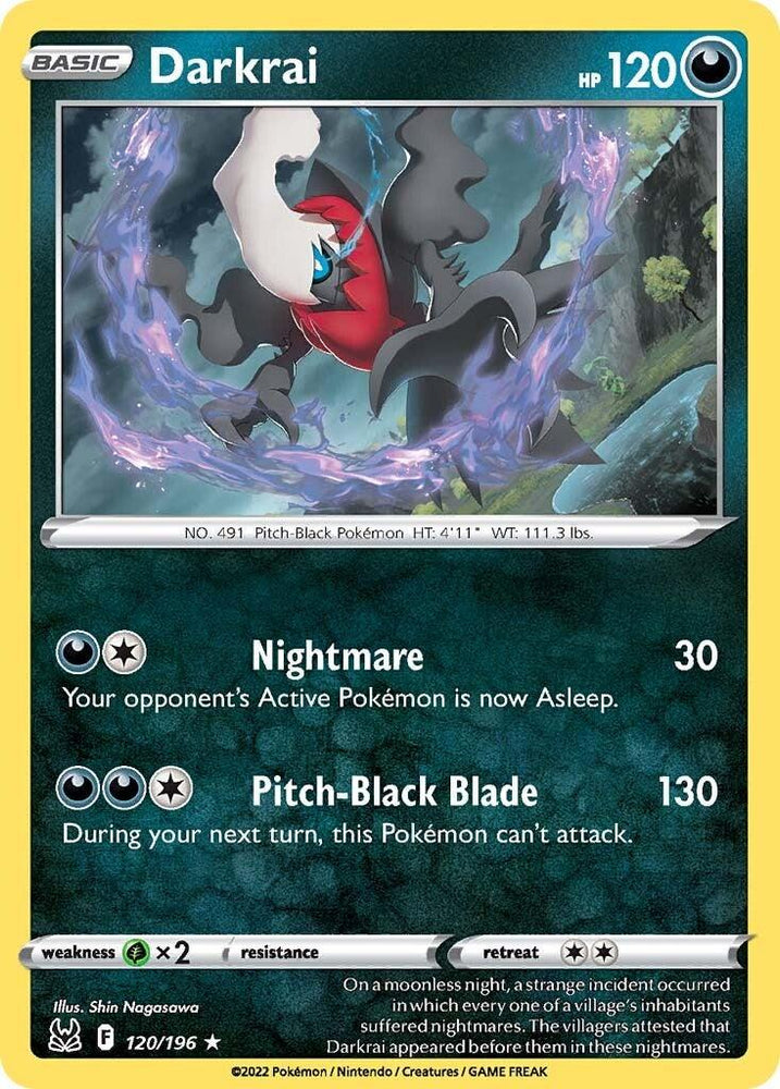 Darkrai (120/196) [Sword & Shield: Lost Origin] (Online Only)