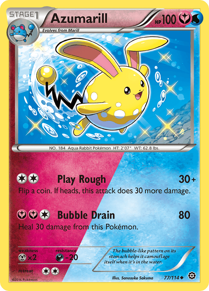 Azumarill (77/114) [XY: Steam Siege] (Online Only)