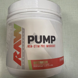Raw Nutrition, Pump, Non-Stim, Watermelon, 16.2oz (460g) BB 09/26 (ONLINE ORDER ONLY)