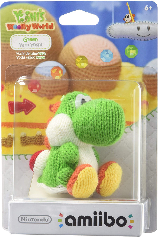 Green Yarn Yoshi Amiibo Yoshi's Woolly World Series (Nintendo Switch) (ONLINE ORDER ONLY)
