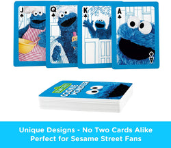 Aquarius Playing Cards: Sesame Street - Cookie Monster (ONLINE ORDER ONLY)