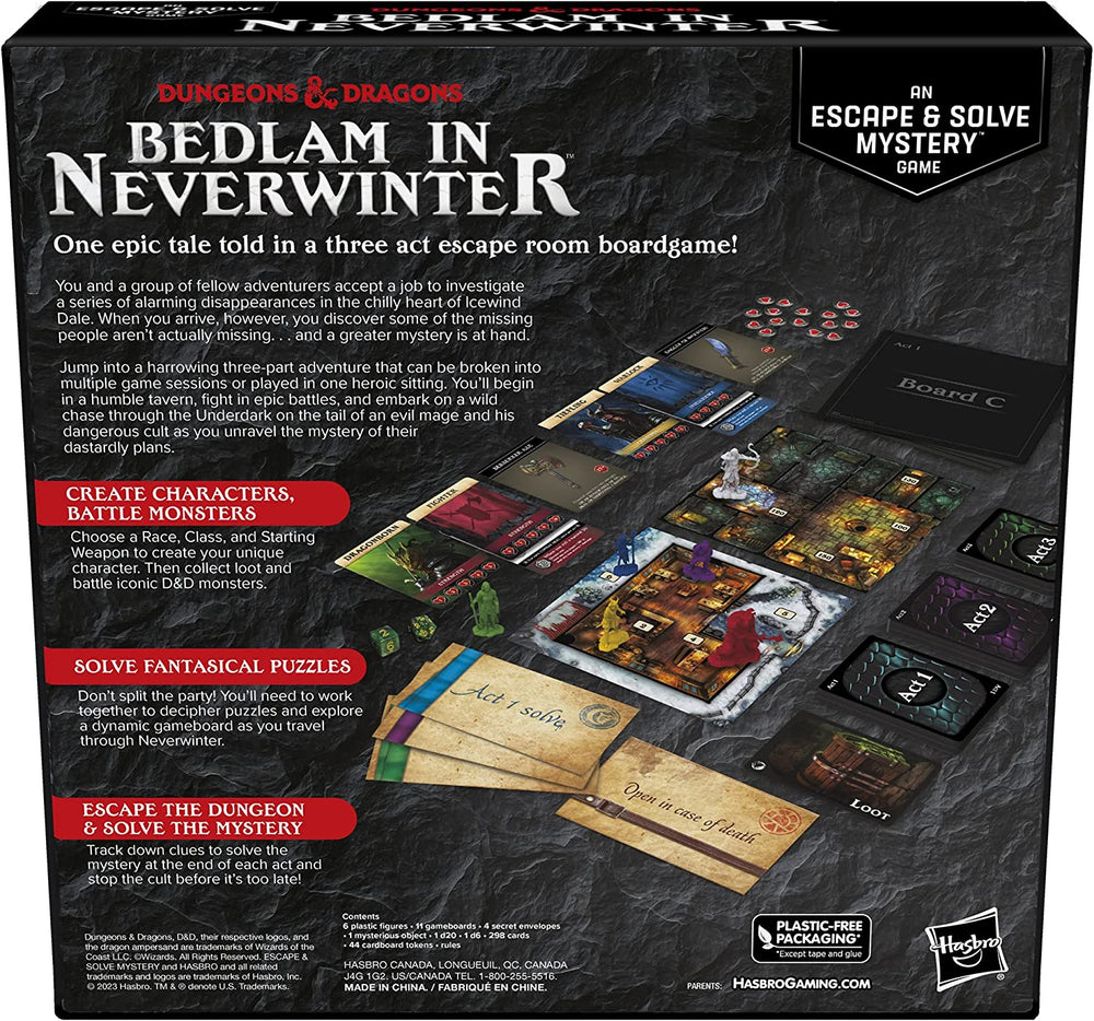 D&D: Bedlam in Neverwinter (ONLINE ORDER ONLY)