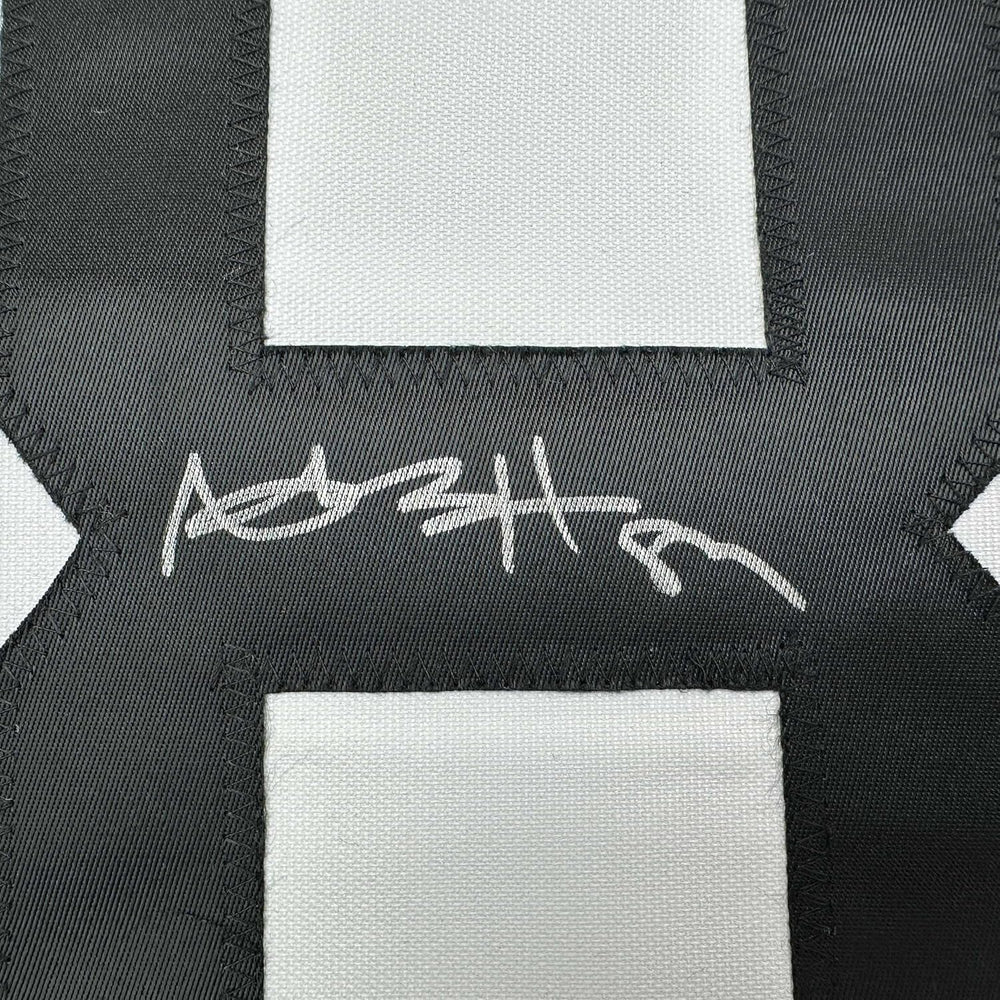 Framed Autographed/Signed Antonio Brown 35x39 Pittsburgh Bumble Bee Football Jersey JSA COA