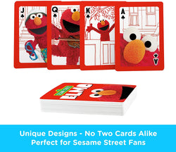 Aquarius Playing Cards: Sesame Street - Elmo (ONLINE ORDER ONLY)