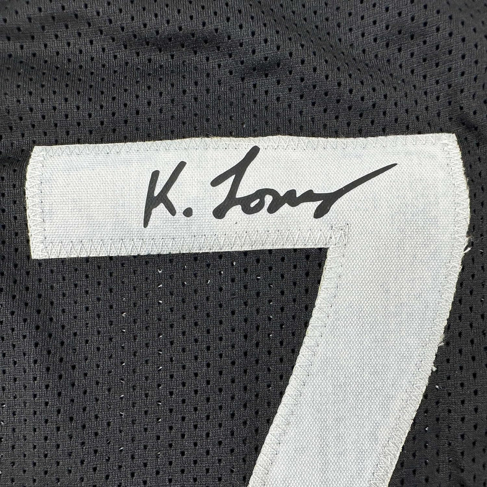 Framed Facsimile Autographed Kyle Lowry 35x39 Toronto Black Reprint Laser Auto Basketball Jersey (ONLINE ORDER ONLY)
