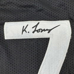 Framed Facsimile Autographed Kyle Lowry 35x39 Toronto Black Reprint Laser Auto Basketball Jersey (ONLINE ORDER ONLY)