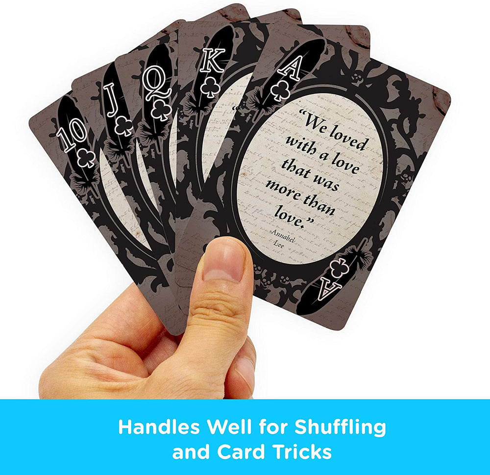 Aquarius Playing Cards: Edgar Allan Poe Quotes (ONLINE ORDER ONLY)