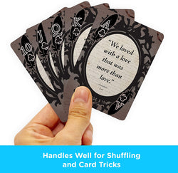 Aquarius Playing Cards: Edgar Allan Poe Quotes (ONLINE ORDER ONLY)
