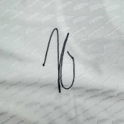 Framed Autographed/Signed Jude Bellingham 35x39 Real Madrid White Soccer Jersey Beckett BAS COA (ONLINE ORDER ONLY)