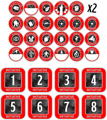 D&D: Dungeon Master Token Set (ONLINE ORDER ONLY)