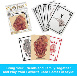 Aquarius Playing Cards: Harry Potter - Gryffindor (ONLINE ORDER ONLY)