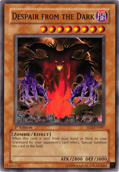 Despair from the Dark [SD2-EN007] Common (ONLINE ORDER ONLY)