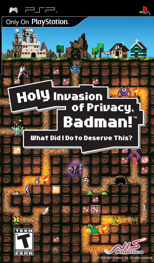 Holy Invasion of Privacy, Badman! What Did I Do to Deserve This? (PSP) (ONLINE ORDER ONLY)