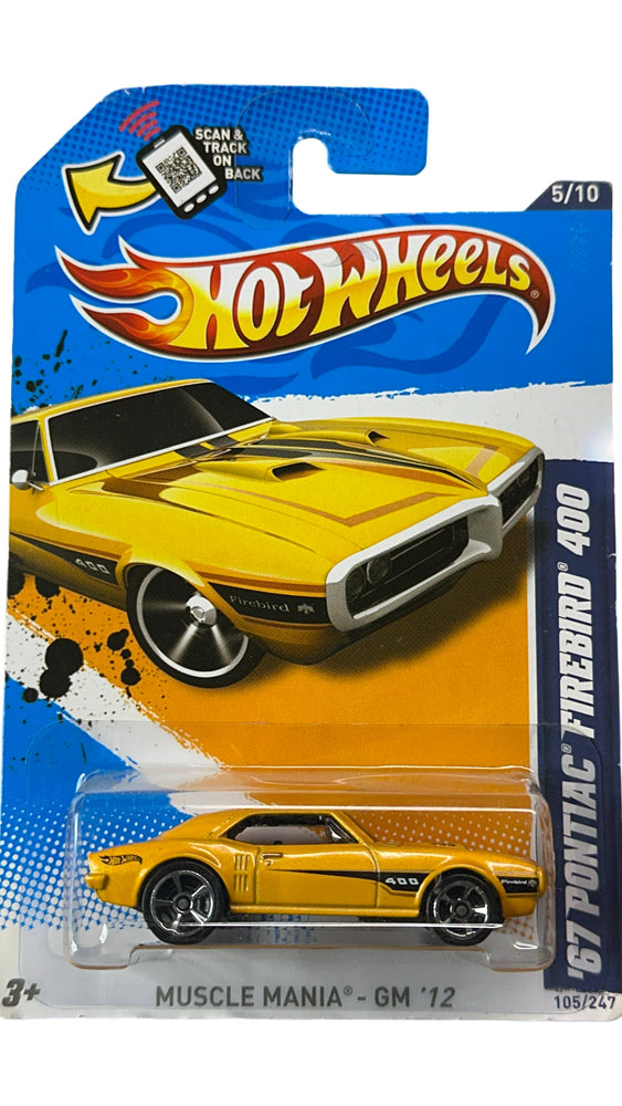 Hot Wheels (2012) Muscle Mania-GM '12 '67 Pontiac Firebird 400 105/247 (Online Order Only)
