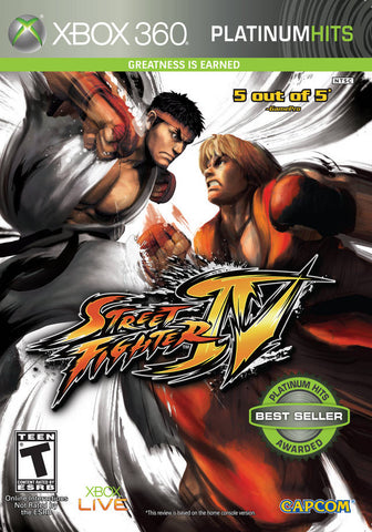 Street Fighter IV (Platinum Hits) (Xbox 360) (ONLINE ORDER ONLY)