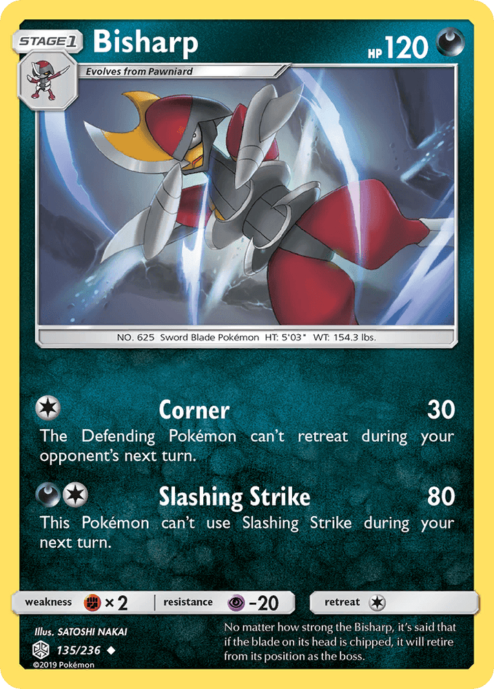 Bisharp (135/236) [Sun & Moon: Cosmic Eclipse] (Online Only)