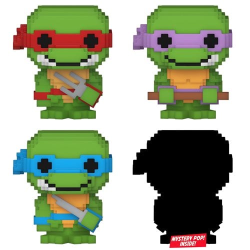 Funko Bitty Pop! Teenage Mutant Ninja Turtles Comics Mini-Figure 4-Pack - Select Set(s) (Online Order Only)
