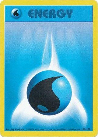 Water Energy (102/102) [Base Set Shadowless Unlimited] (Online Only)