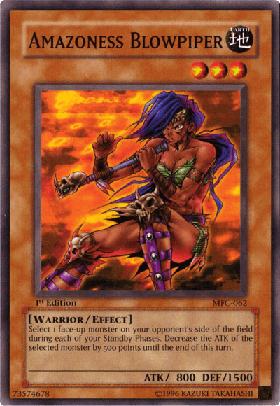 Amazoness Blowpiper [MFC-062] Common (ONLINE ORDER ONLY)