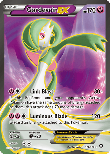 Gardevoir EX (111/114) [XY: Steam Siege] (Online Only)