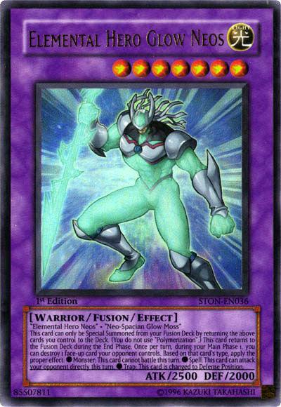Elemental Hero Glow Neos [STON-EN036] Ultra Rare (ONLINE ORDER ONLY)