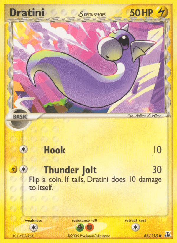 Dratini (65/113) (Delta Species) [EX: Delta Species] (Online Only)
