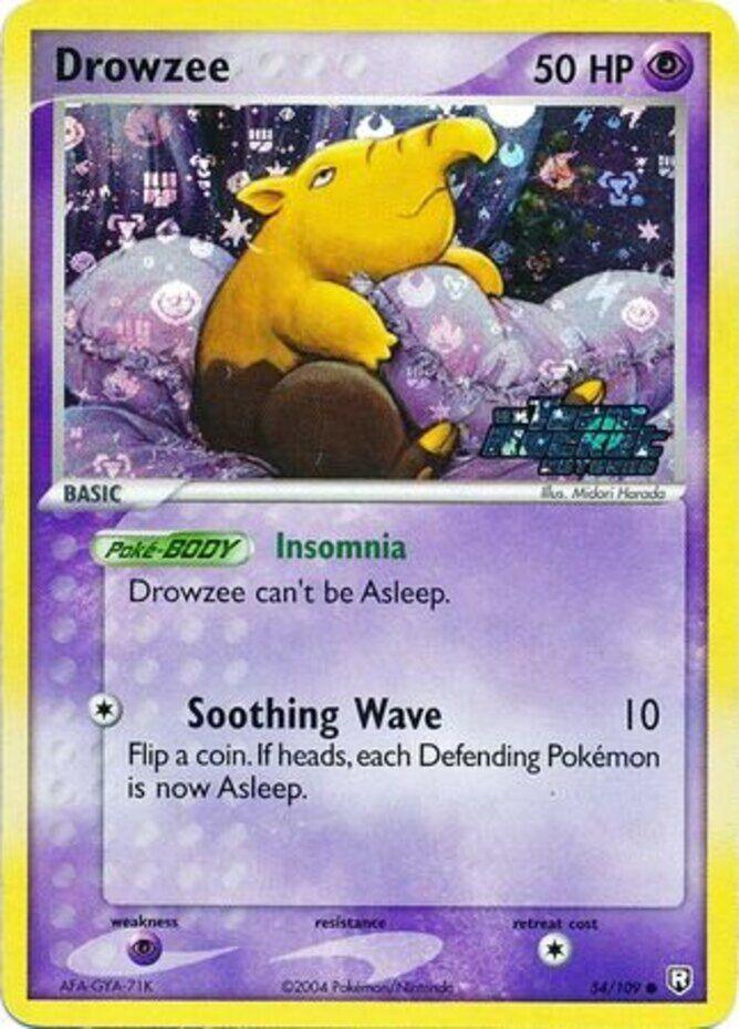 Drowzee (54/109) (Stamped) [EX: Team Rocket Returns] (Online Only)