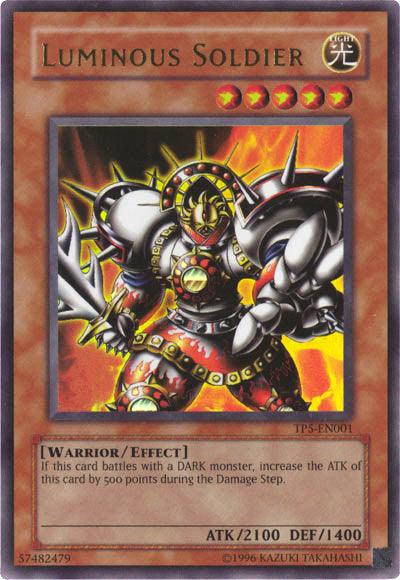 Luminous Soldier [TP5-EN001] Ultra Rare (ONLINE ORDER ONLY)