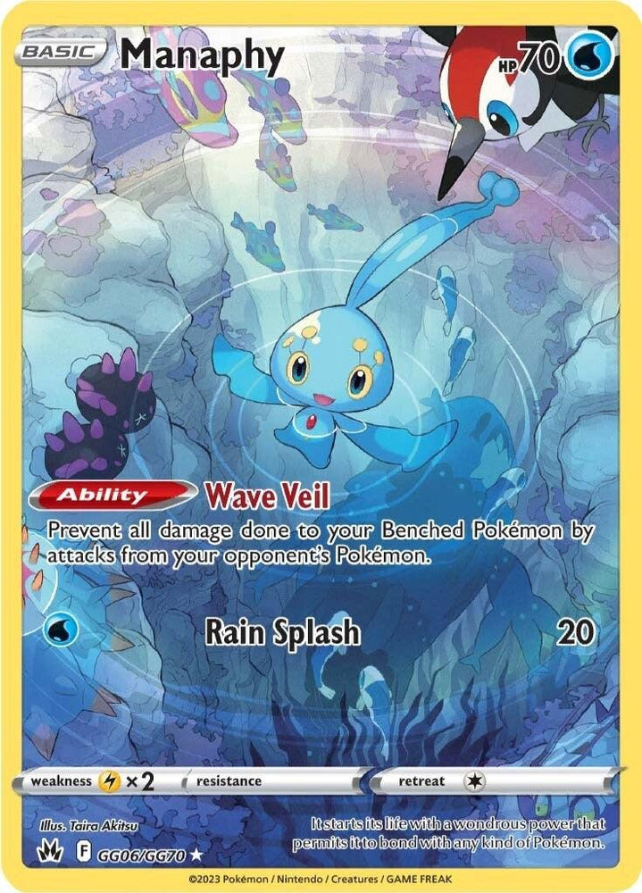 Manaphy (GG06/GG70) [Sword & Shield: Crown Zenith] (Online Only)