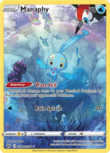 Manaphy (GG06/GG70) [Sword & Shield: Crown Zenith] (Online Only)