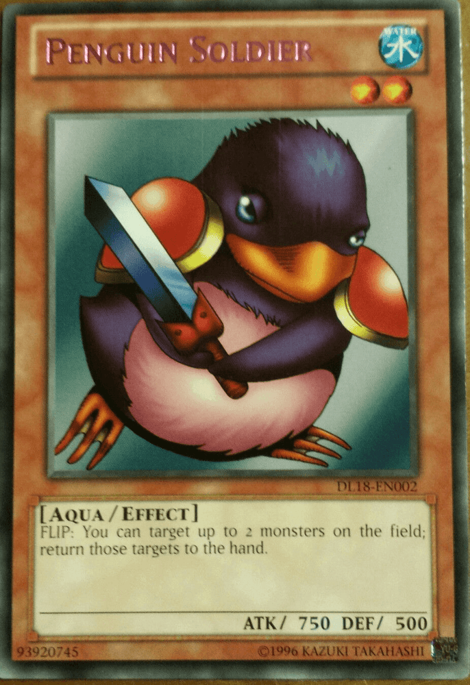 Penguin Soldier (Purple - DL18) [DL18-EN002] Rare (ONLINE ORDER ONLY)