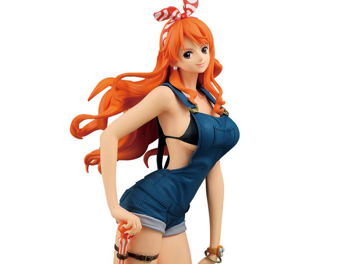 Banpresto: One Piece: Stampede Glitter & Glamours - Nami (Ver. B) (Blue Overalls) (ONLINE ORDER ONLY)