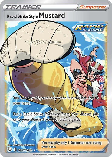 Rapid Strike Style Mustard (TG27/TG30) [Sword & Shield: Brilliant Stars] (Online Only)