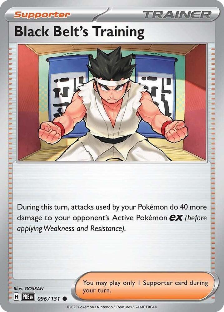 Black Belt's Training (096/131) [Scarlet & Violet: Prismatic Evolutions] (Online Only)
