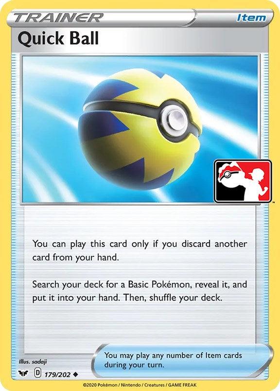 Quick Ball (179/202) [Prize Pack Series One] (Online Only)