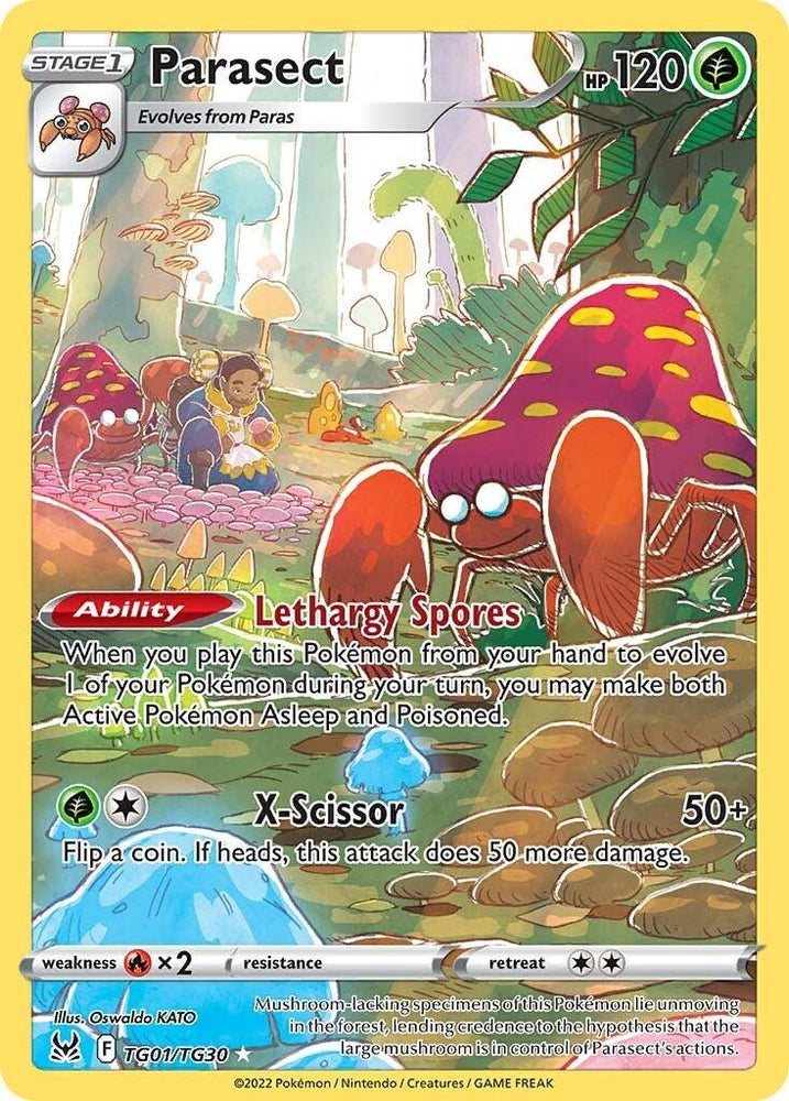 Parasect (TG01/TG30) [Sword & Shield: Lost Origin] (Online Only)