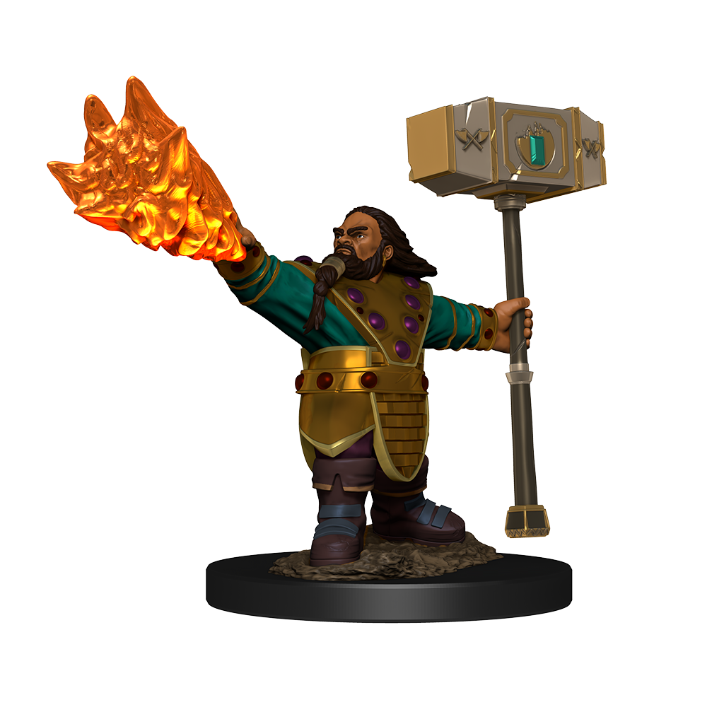 D&D: Icons of the Realms - Dwarf Cleric Male (ONLINE ORDER ONLY)
