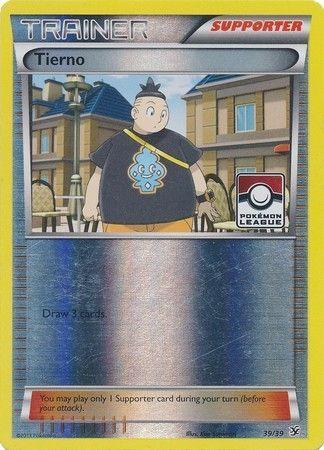 Tierno (39/39) (League Promo) [XY: Kalos Starter Set] (Online Only)