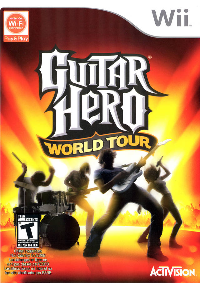 Guitar Hero: World Tour + Guitar Bundle (Wii) (Online Order Only)