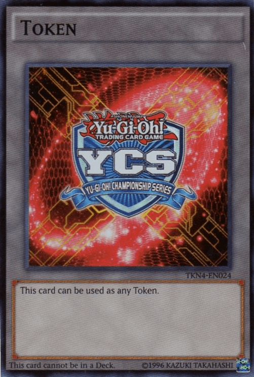 Yu-Gi-Oh Championship Series Token (2015 Pre-registration) [TKN4-EN024] Super Rare (ONLINE ORDER ONLY)