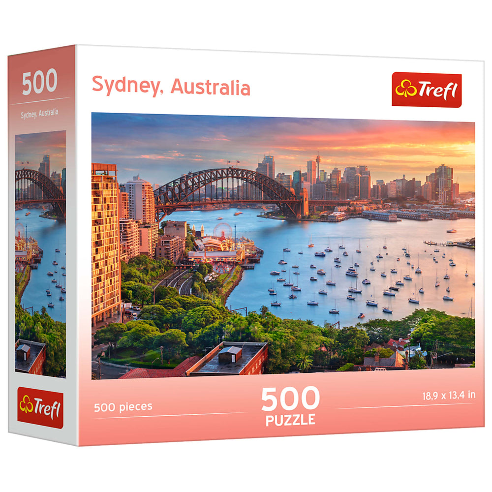Trefl Red 500 Piece Jigsaw Puzzle - Sydney, Australia (ONLINE ORDER ONLY)