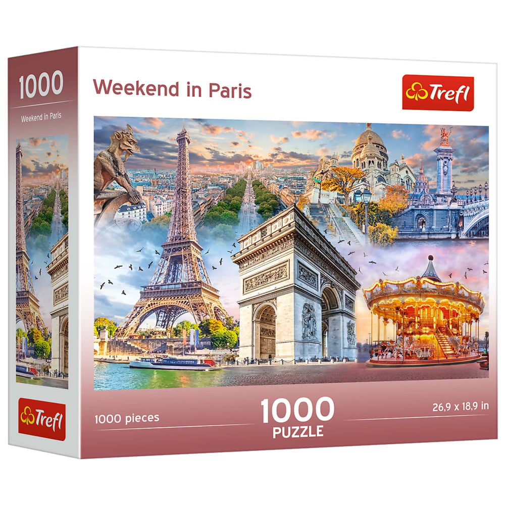 Trefl Red Weekend in Paris 1000 Piece Puzzle (ONLINE ORDER ONLY)