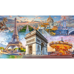 Trefl Red Weekend in Paris 1000 Piece Puzzle (ONLINE ORDER ONLY)