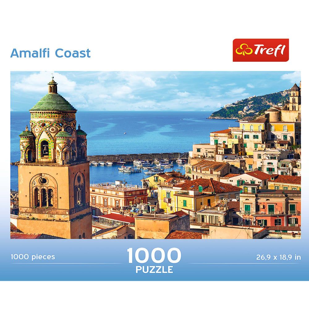 Trefl Red Amalfi Coast 1000 Piece Puzzle (ONLINE ORDER ONLY)