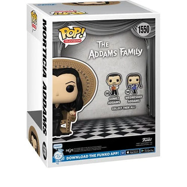 The Addams Family Morticia Addams in Chair Deluxe Funko Pop! Vinyl Figure #1550 (ONLINE ORDER ONLY)
