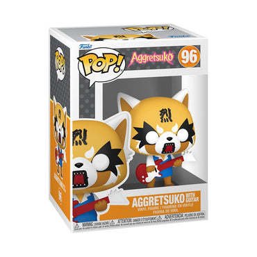 Sanrio Aggretsuko with Guitar Funko Pop! Vinyl Figure #96 (ONLINE ORDER ONLY)