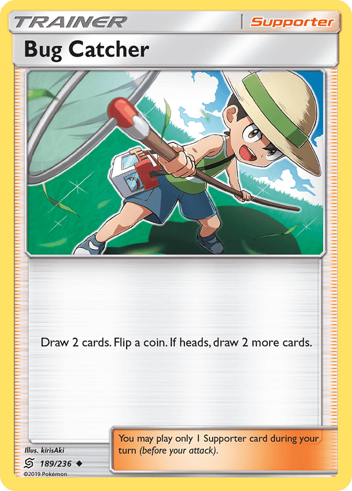 Bug Catcher (189/236) [Sun & Moon: Unified Minds] (Online Only)