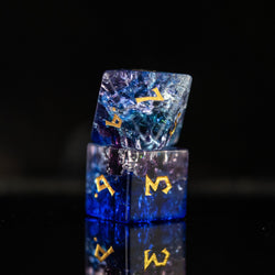 Enchanted Waters Shattered Glass Dice Set (ONLINE ORDER ONLY)