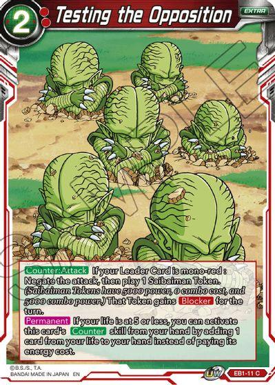 Testing the Opposition (EB1-011) [Battle Evolution Booster] (ONLINE ORDER ONLY)
