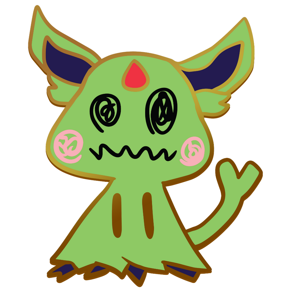 Pokemon: Mimikyu Shiny Espeon Enamel Pin (ONLINE ORDER ONLY)